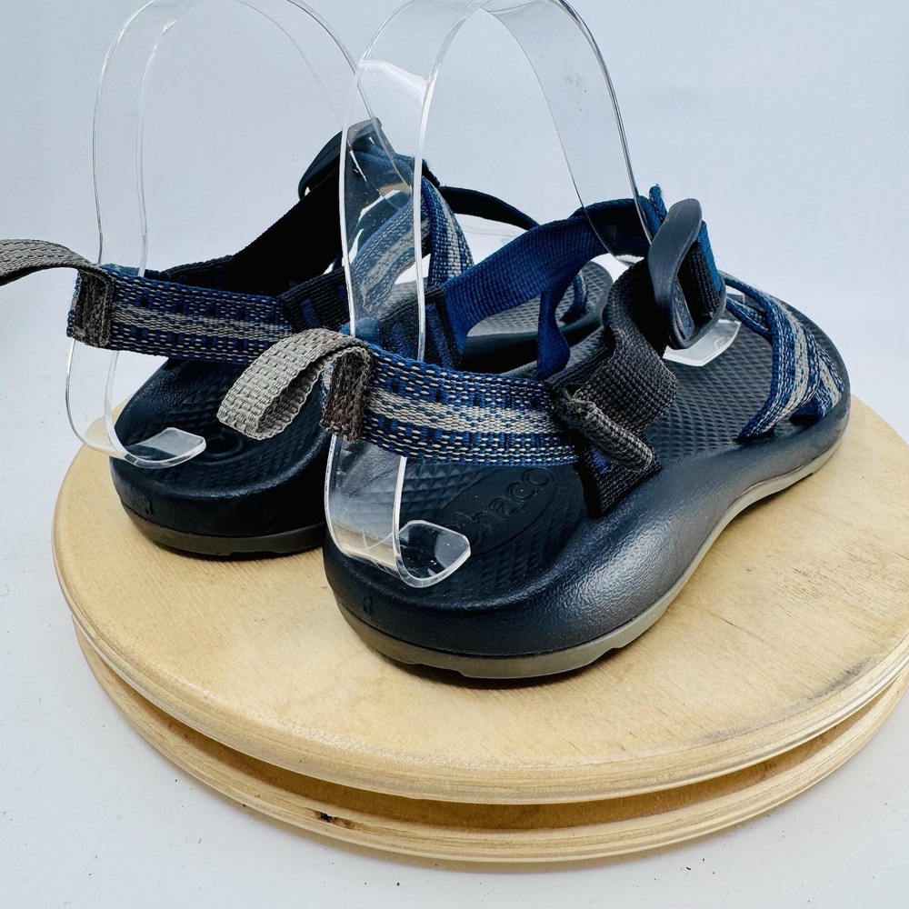 Chaco Z/2 Sandals Youth 3 Blue Water Sport Hiking Trail Shoes Boys Girls - Picture 5 of 9